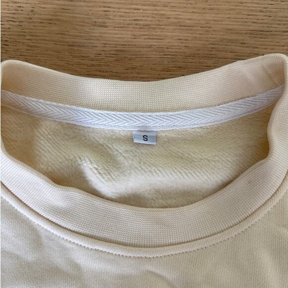 ESW Beauty - Sippin Pretty Mocktail Club Sweatshirt in Yellow & Pink - Picture 2 of 3